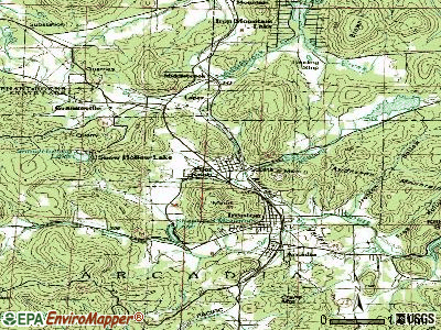 Pilot Knob topographic map