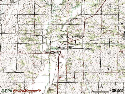 Ravenwood topographic map
