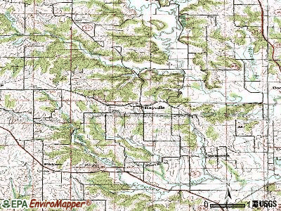 Rayville topographic map