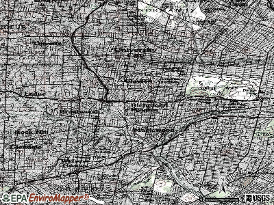 Richmond Heights topographic map