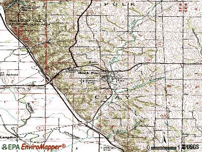 Rock Port topographic map
