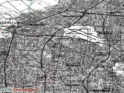 St. Ann topographic map