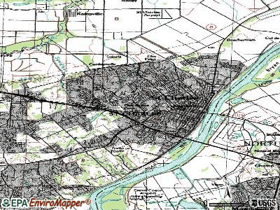 St. Charles topographic map