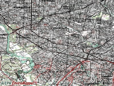 Sappington topographic map