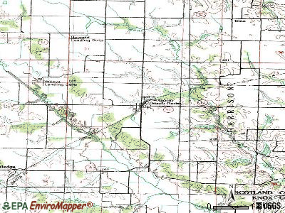 South Gorin topographic map