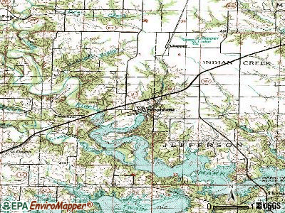 Stoutsville topographic map