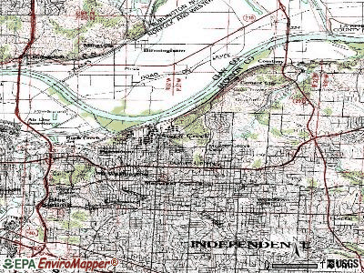 Sturgeon topographic map