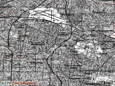 Sycamore Hills topographic map