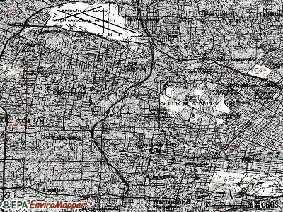 Vinita Park topographic map