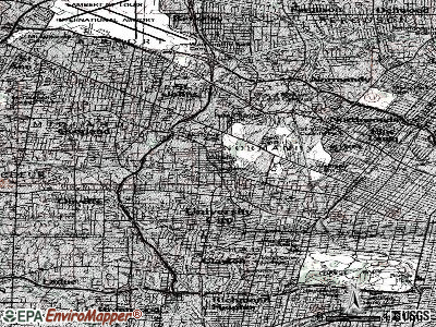 Vinita Terrace topographic map