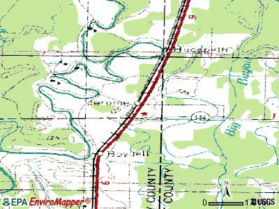 Jerome topographic map