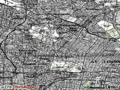 Wellston topographic map