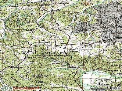 Wildwood topographic map