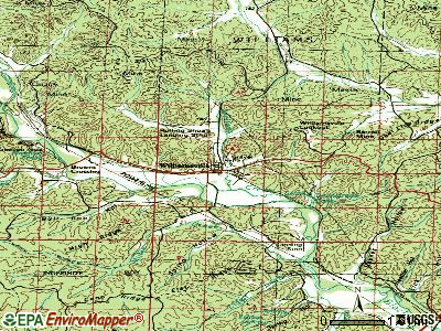 Williamsville topographic map