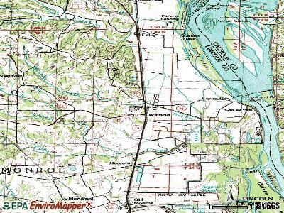 Winfield topographic map