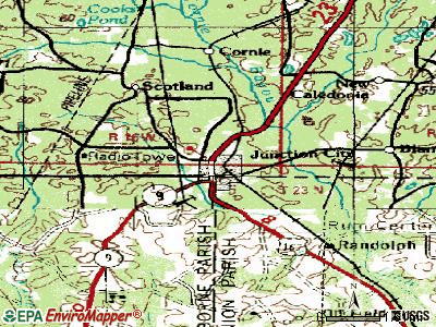 Junction City topographic map