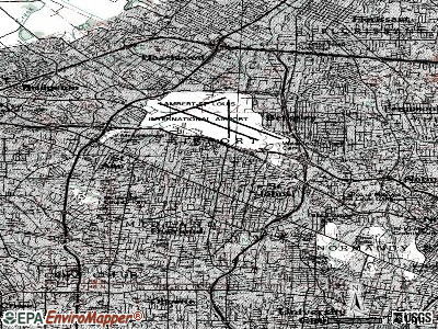 Woodson Terrace topographic map