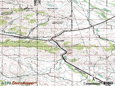 Ravalli topographic map
