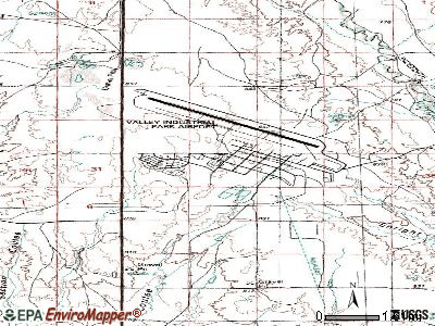 St. Marie topographic map