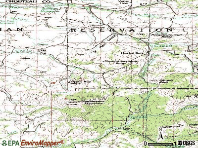 St. Pierre topographic map