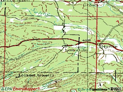 Lonsdale topographic map