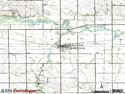 Battle Creek topographic map