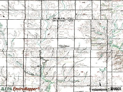 Bee topographic map
