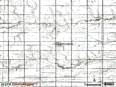 Bradshaw topographic map
