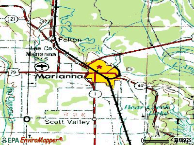 Marianna, Arkansas (AR 72360) profile: population, maps, real estate