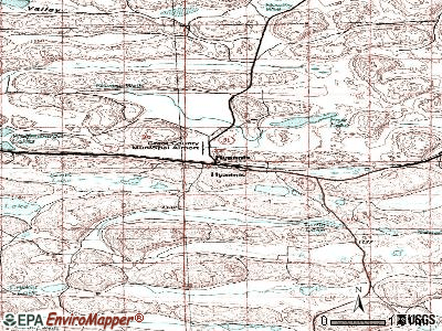 Hyannis topographic map