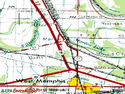 Marion topographic map