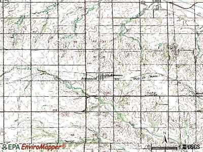 Johnson topographic map