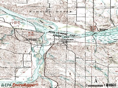 Niobrara topographic map