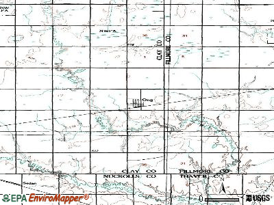 Ong topographic map