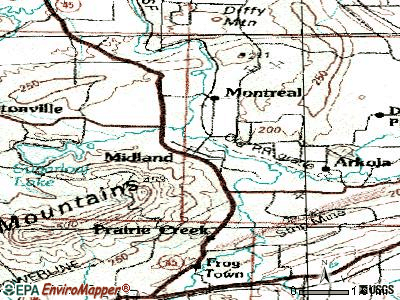 Midland, Arkansas (AR 72945) profile population, maps, real estate