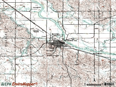 Ord topographic map