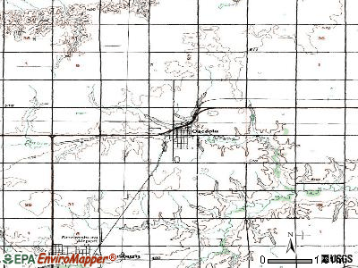 Osceola topographic map