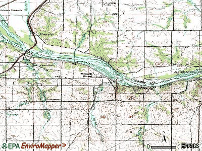 South Bend topographic map