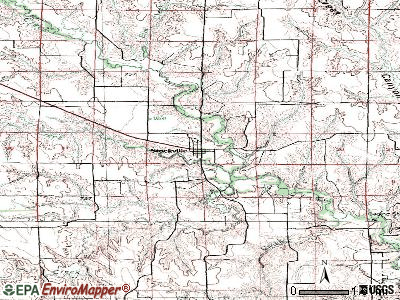 Stockville topographic map