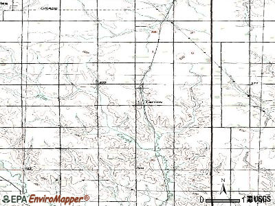 Tarnov topographic map