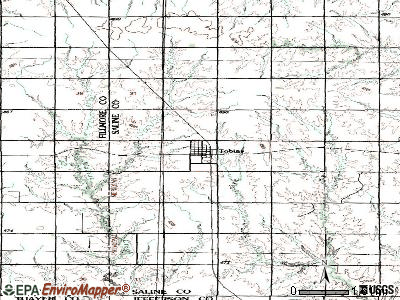 Union topographic map