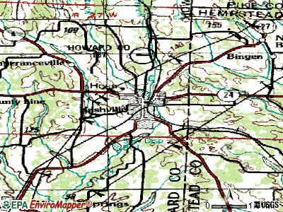 Nashville topographic map