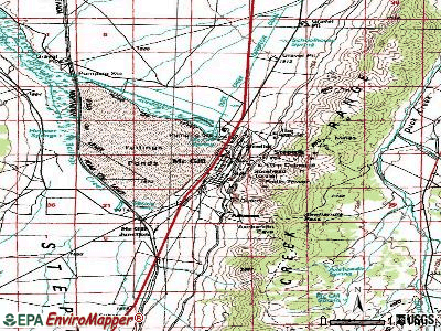 McGill topographic map