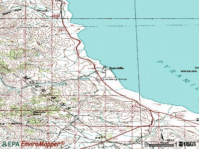 Sutcliffe topographic map