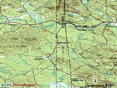 Effingham topographic map