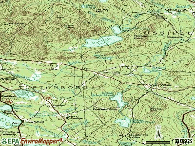 Tuftonboro topographic map