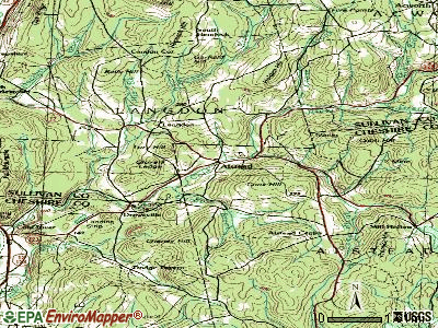 Alstead topographic map