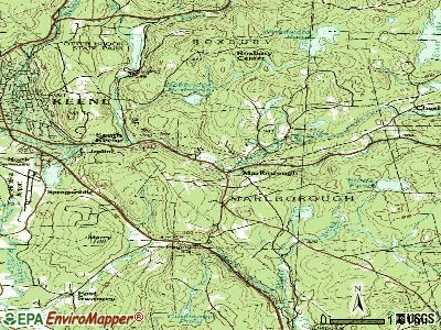 Marlborough topographic map