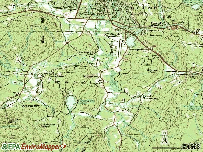 Swanzey topographic map