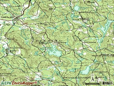 Deering topographic map